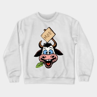 Cow Moo Crewneck Sweatshirt